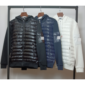몽클레어 Padded Down & Cotton Cardigan
